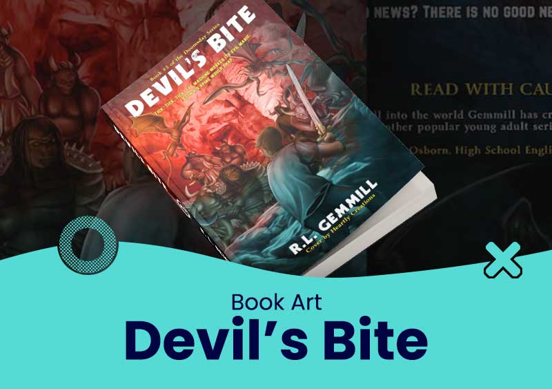 Devil’s Bite – Book Art
