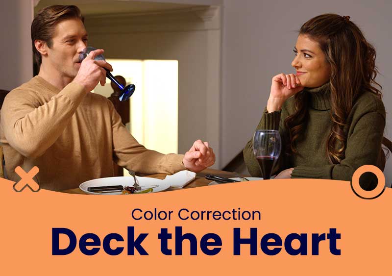 Deck The Heart – Color Correction