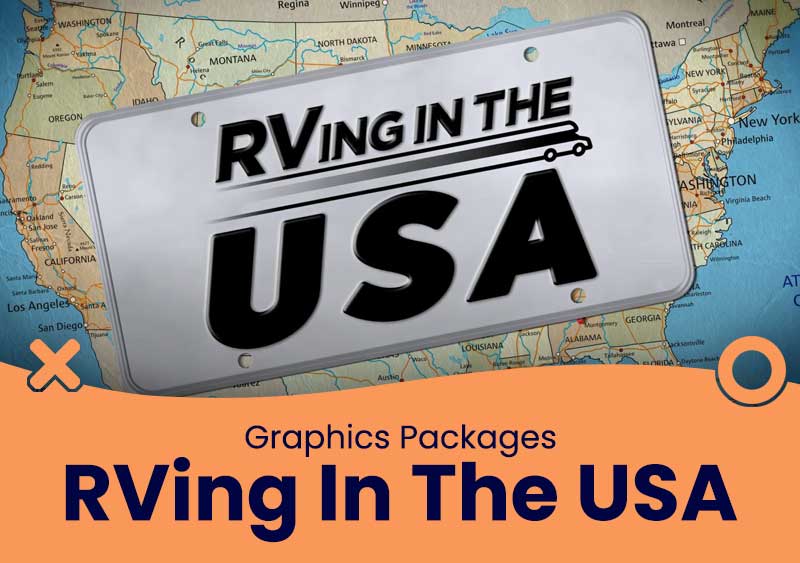 RVing In The USA – Graphics Package