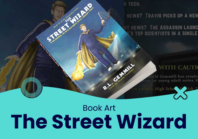 The Street Wizard – Book Art