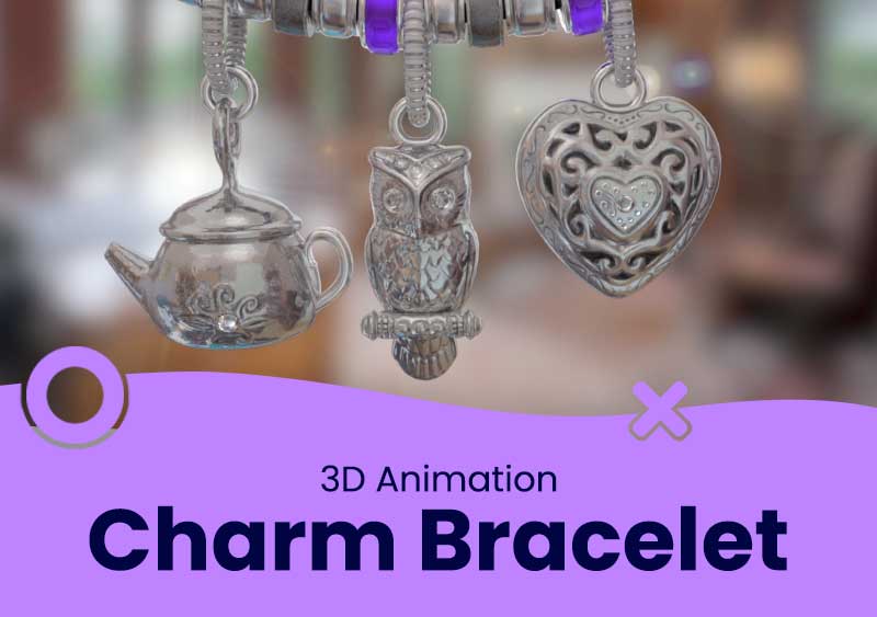 Charm Bracelet – 3D Animation