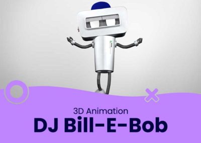 DJ Bill-E-Bob – 3D Animation